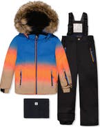 Deux par Deux Play Gradient Jacket & Reinforced Pants Two Piece Snowsuit