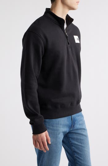 The North Face Box Half Dome Logo Quarter Zip Graphic