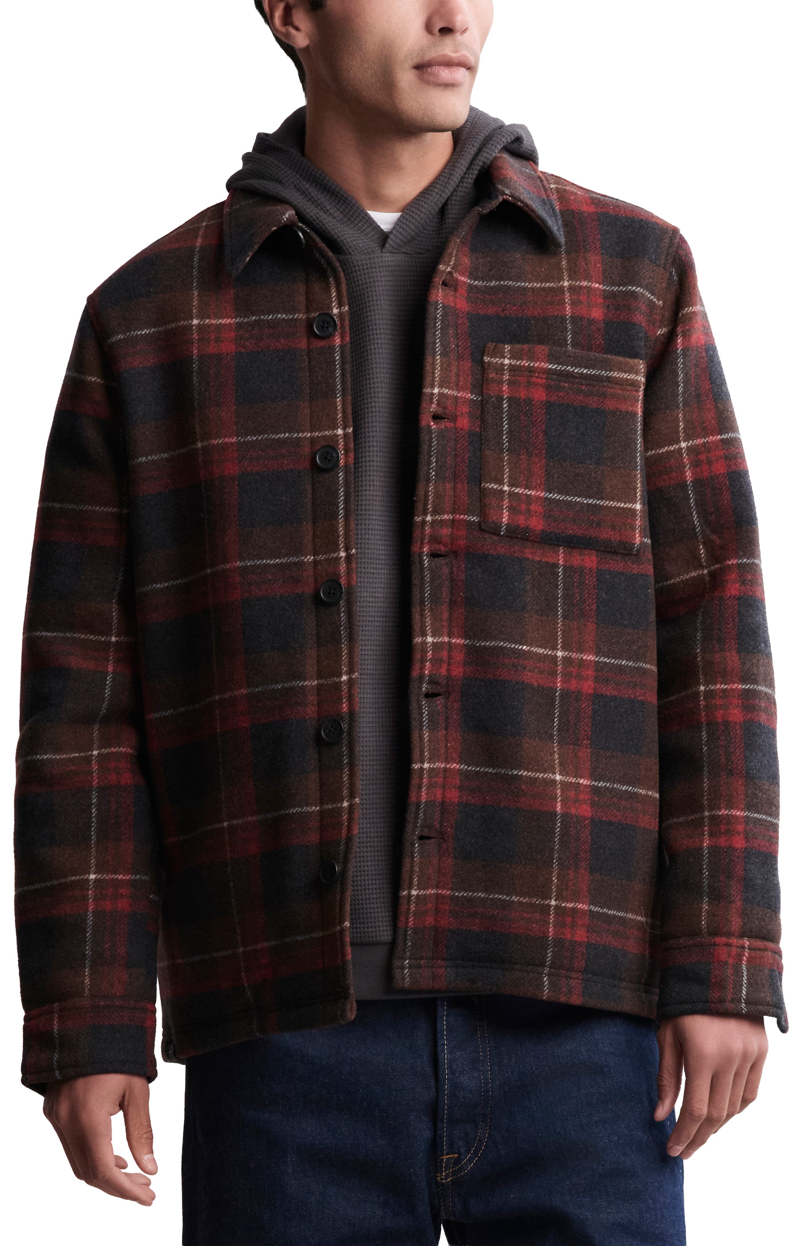 selected RUSSET PLAID