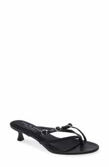 rag & bone Sammie Buckle Kitten Heel Slide Sandal
