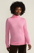 Lands' End Cashmere Turtleneck Sweater