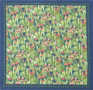 SAACHI Floral Border Square Bandana