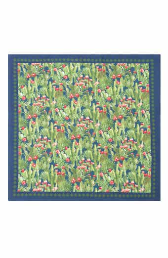 SAACHI Floral Border Square Bandana