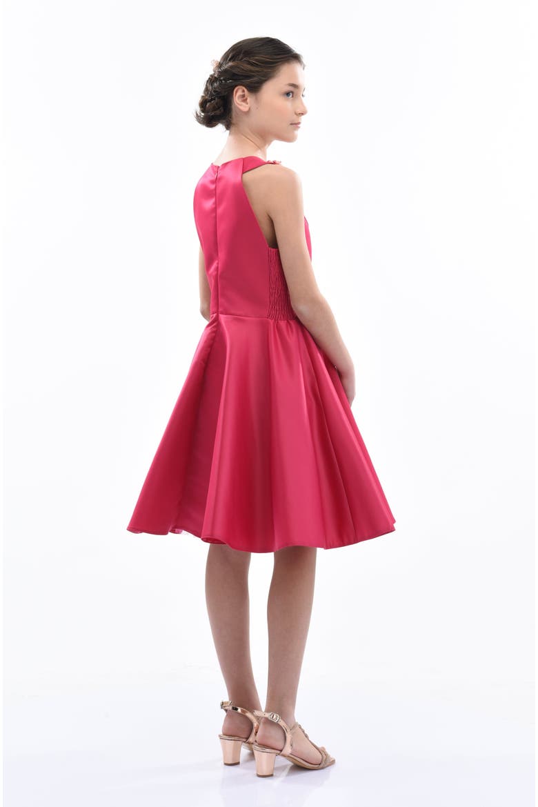 Cardona Dress, Alternate, color, Fuchsia