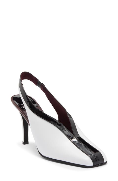 Means Slingback Pump