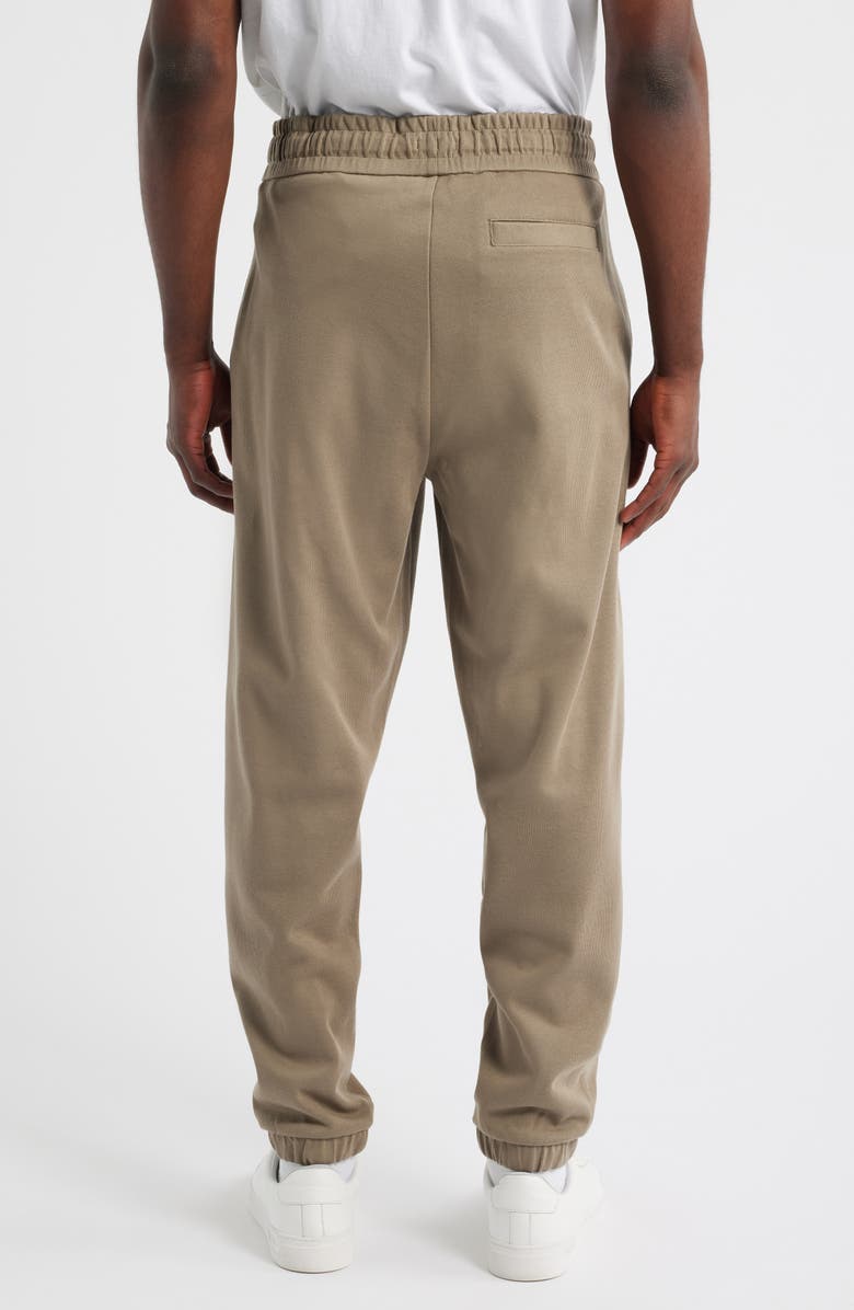 BOSS Locsin Cotton Joggers, Alternate, color, Open Brown