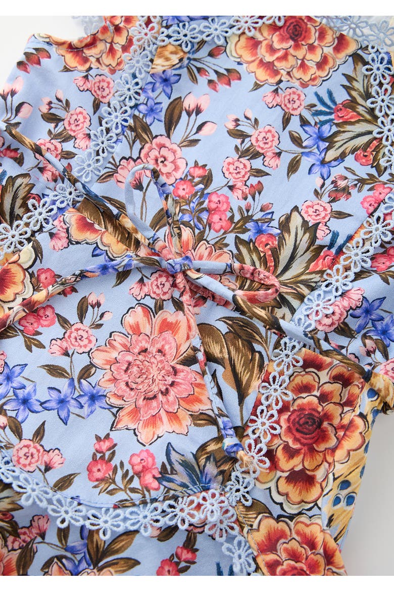 Iliana Cotton Mini Dress, Alternate, color, Floral