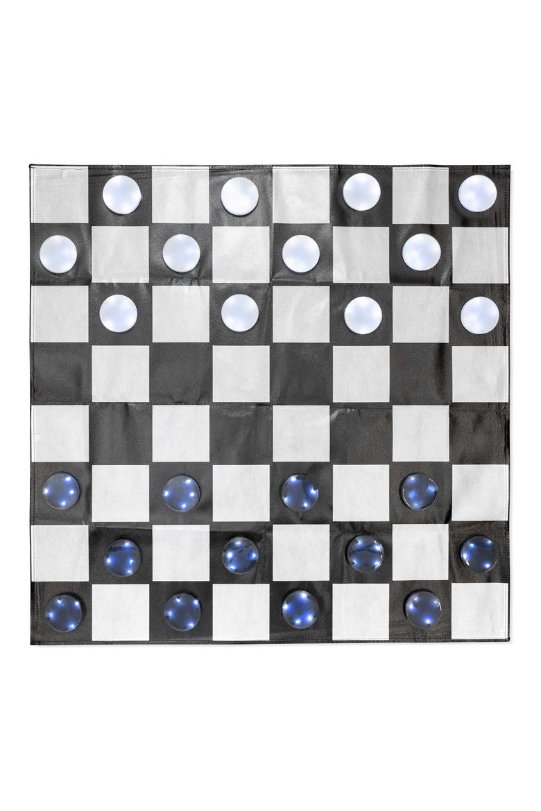 Giant LED Checkers Set, Alternate, color, MULTI