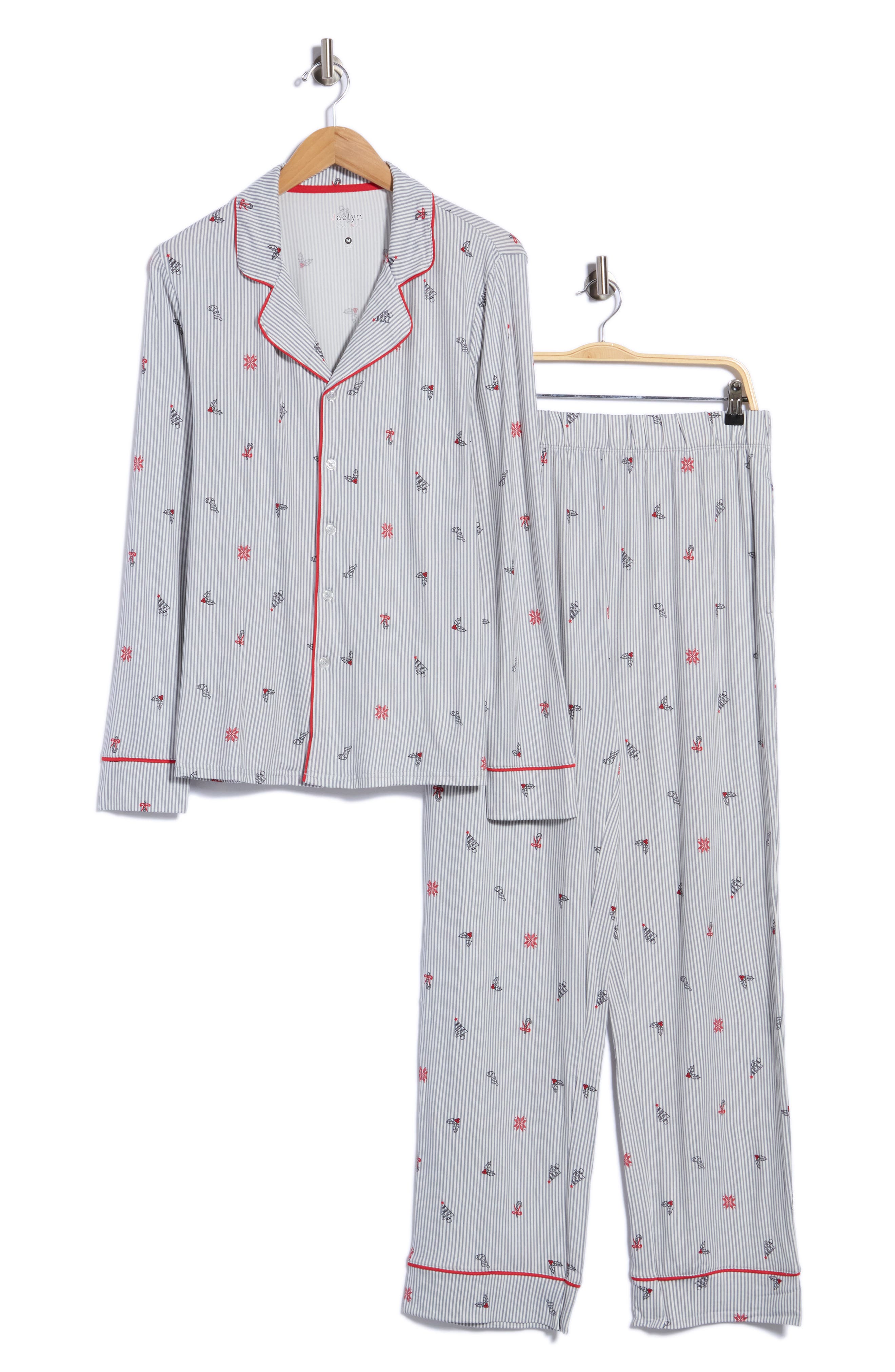 For Dad Christmas Stripe Two-Piece Pajamas