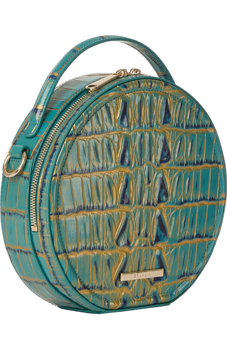 Brahmin Lane Croc Embossed Leather Crossbody Bag, Alternate, color,