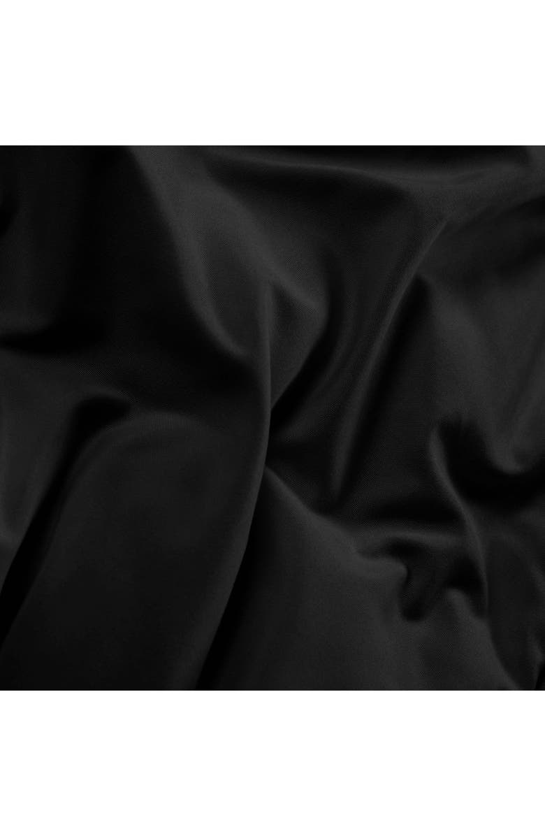 Superior Classic All-Season Reversible Down Alternative Comforter, Alternate, color, Black