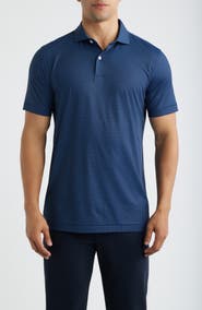 Peter Millar Fermata Microdot Performance Jersey Golf Polo