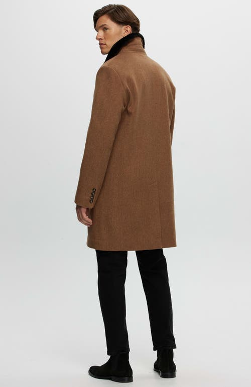 Gorski Loro Piana Wool Coat In Brown