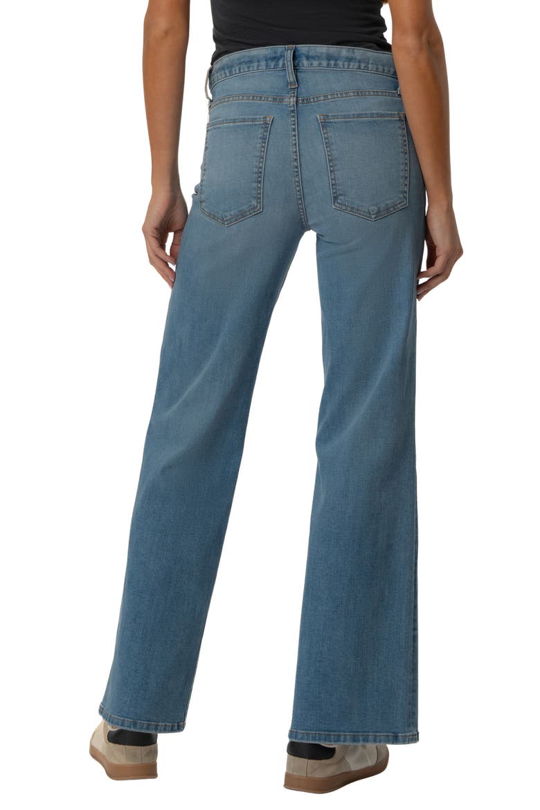 Maya High Waist Wide Leg Jeans, Alternate, color, PROTECT