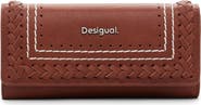Desigual Long Faux Leather Wallet