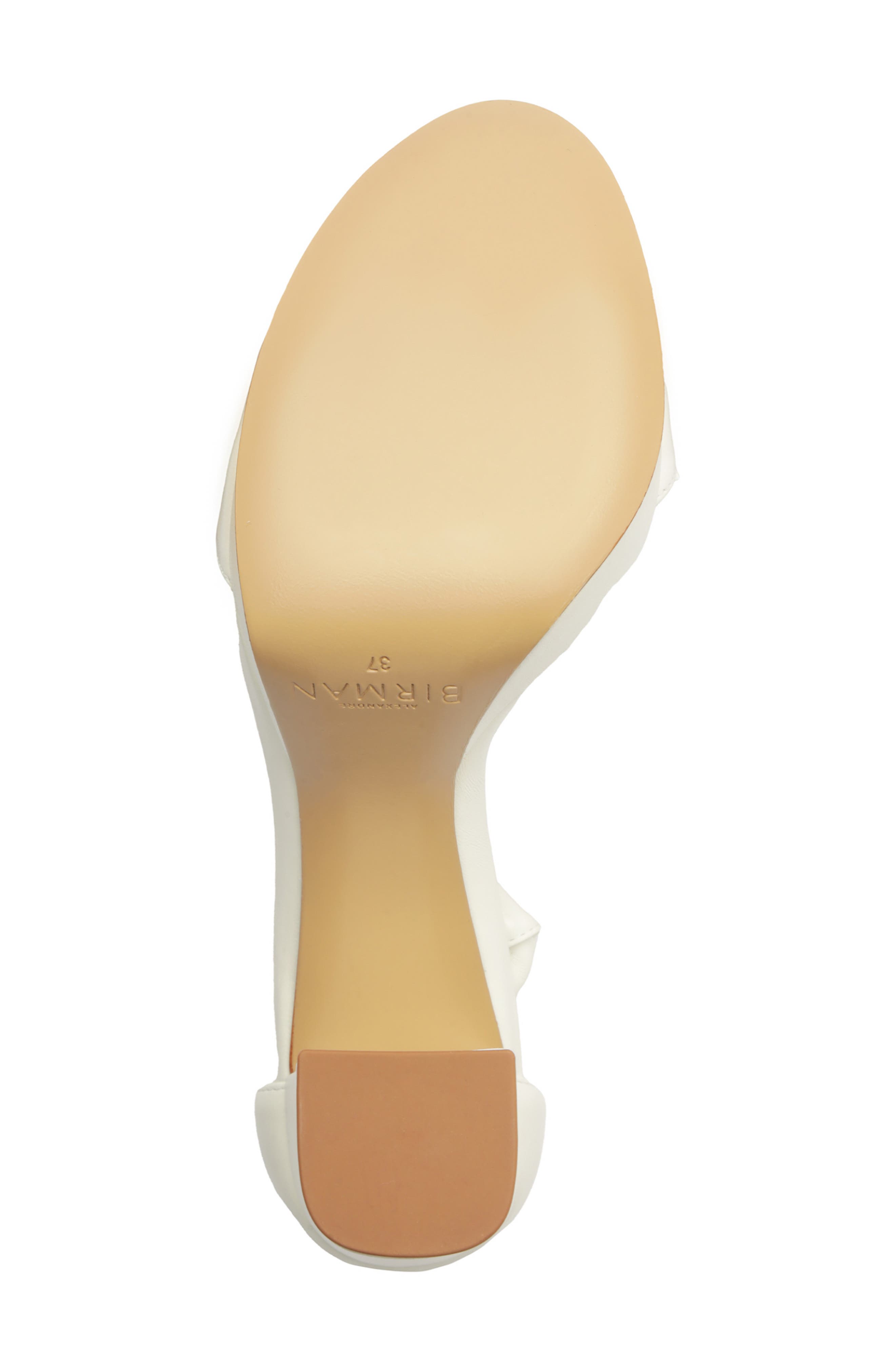 Alexandre Birman Mabeleh Ankle Strap Platform Sandal, Alternate, color, White