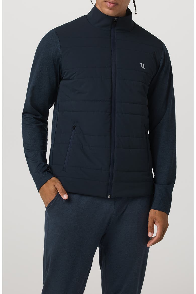 Sunday Insulated Hybrid Jacket, Main, color, INK HEATHER