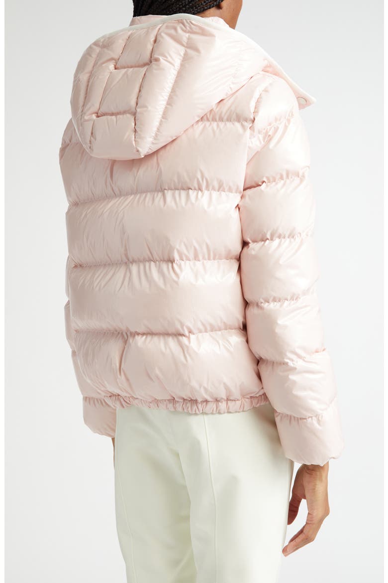 Andro Hooded Down Short Jacket, Alternate, color, PINK