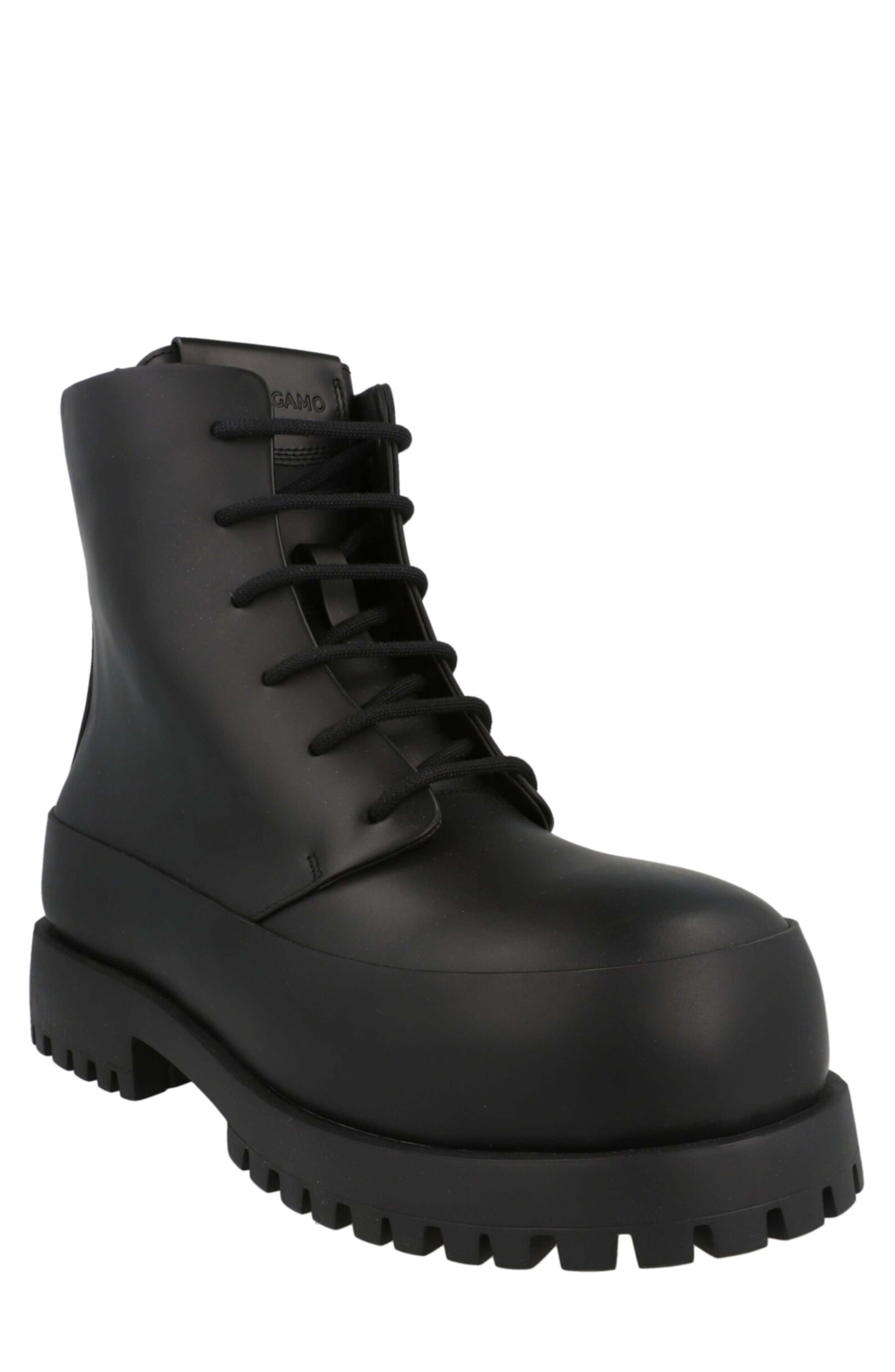 FERRAGAMO Fede Combat Boot