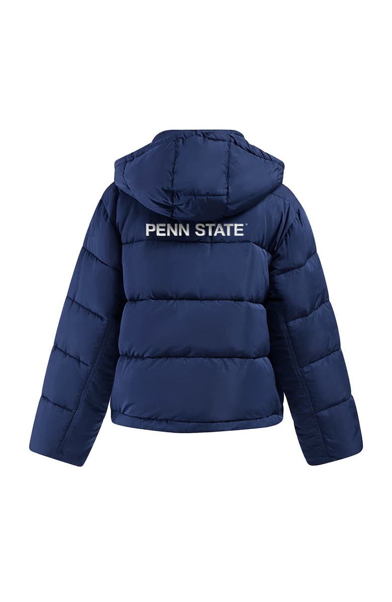 Hype and Vice Women's Hype and Vice Navy Penn State Nittany Lions Full-Zip Puffer Jacket, Alternate, color, Navy