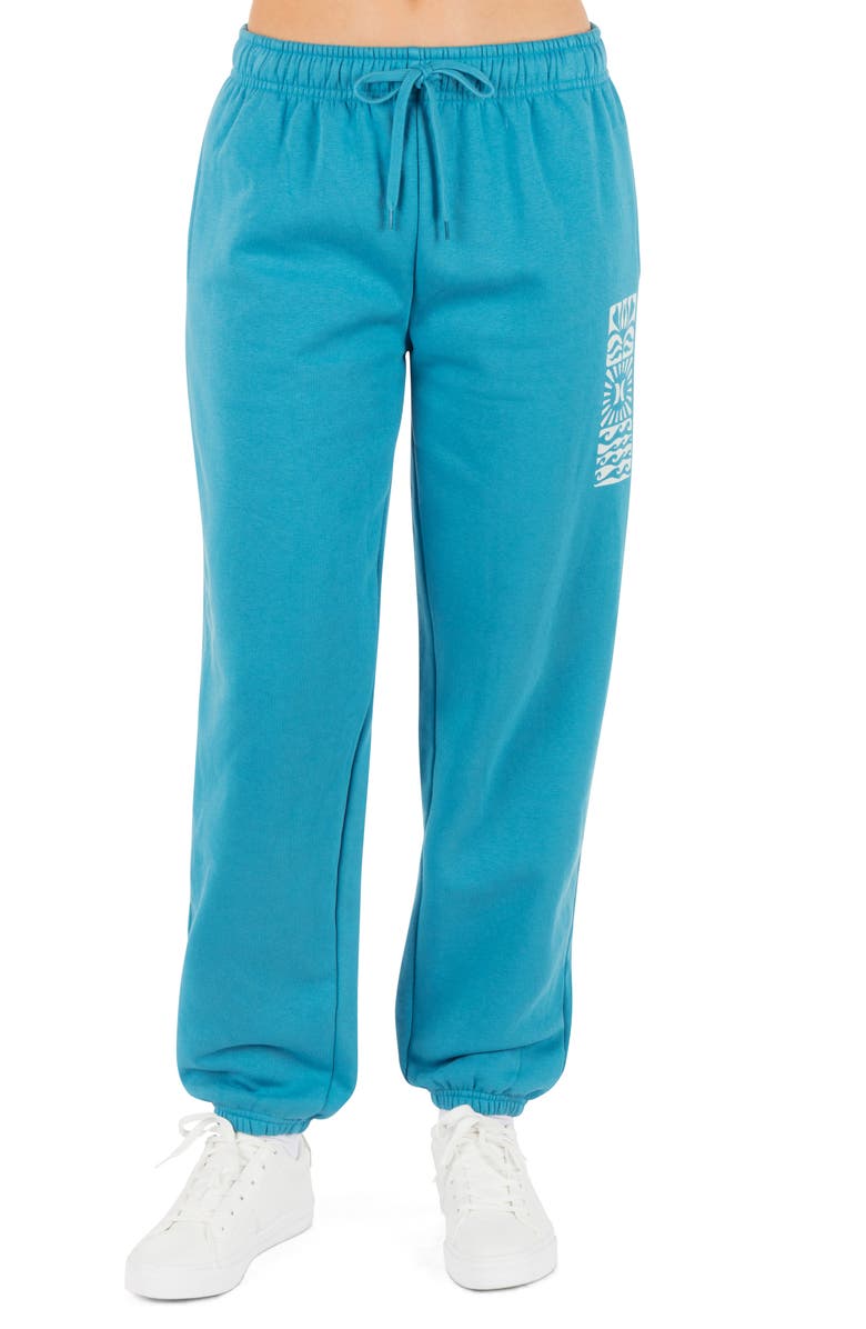 Hurley Surf Days Drawstring Sweatpants, Main, color, Blue Moon