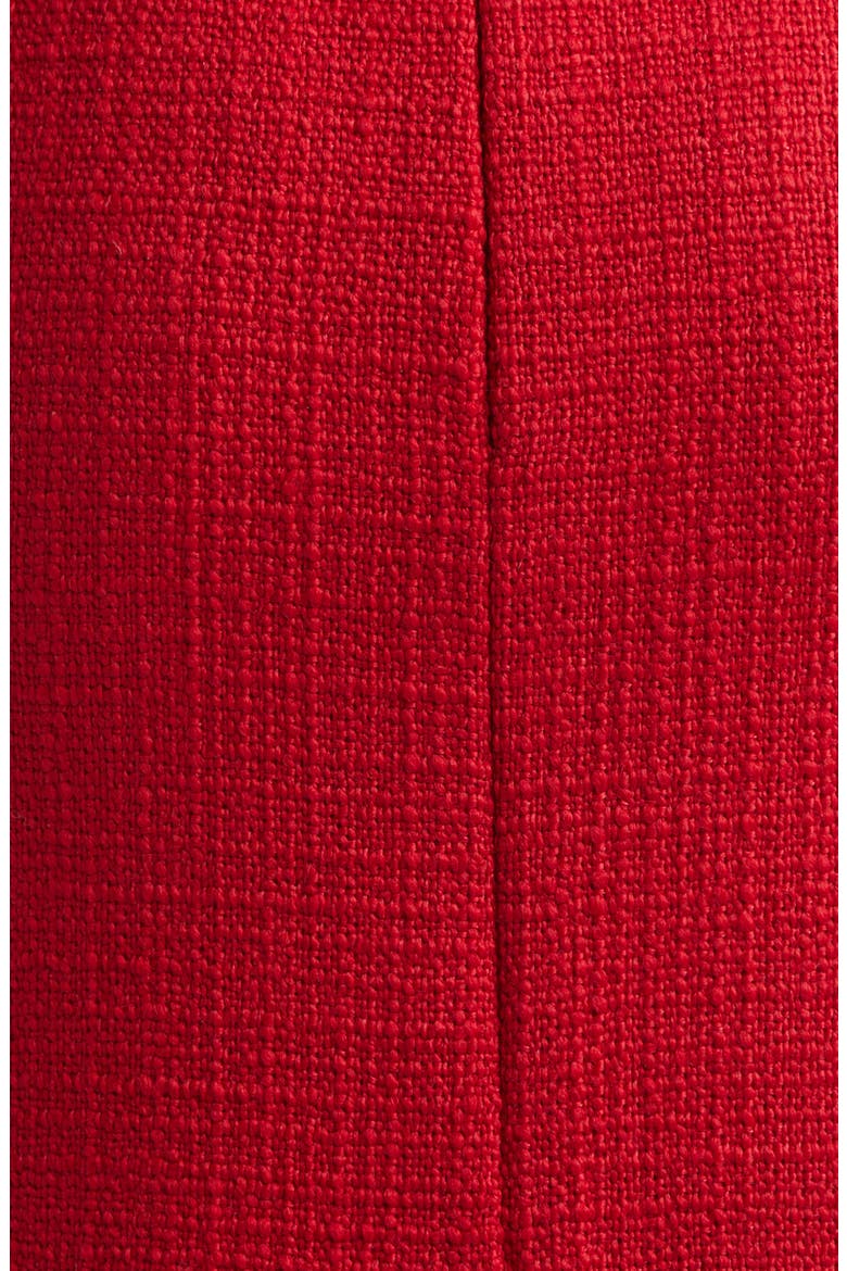 Virgin Wool Blend Tweed Pencil Skirt, Alternate, color, PINK