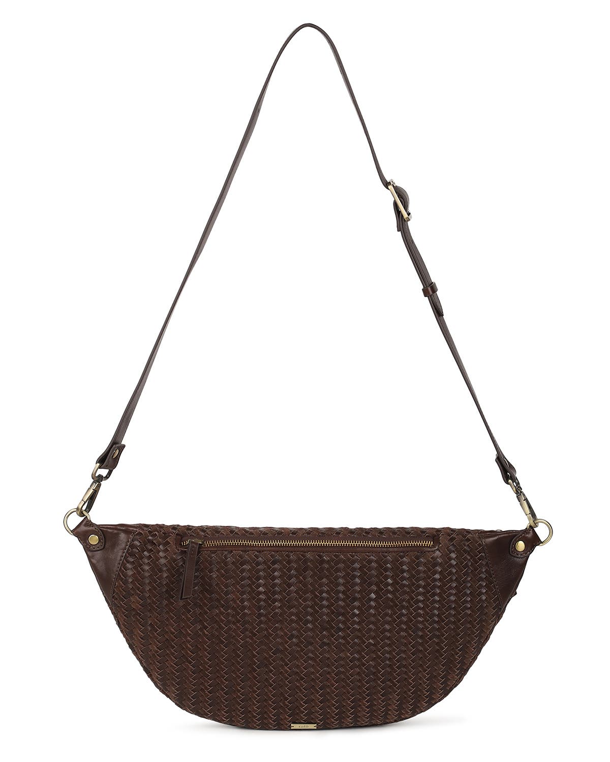 Large Alex Sling Crossbody, Alternate, color, CHOCOLATE