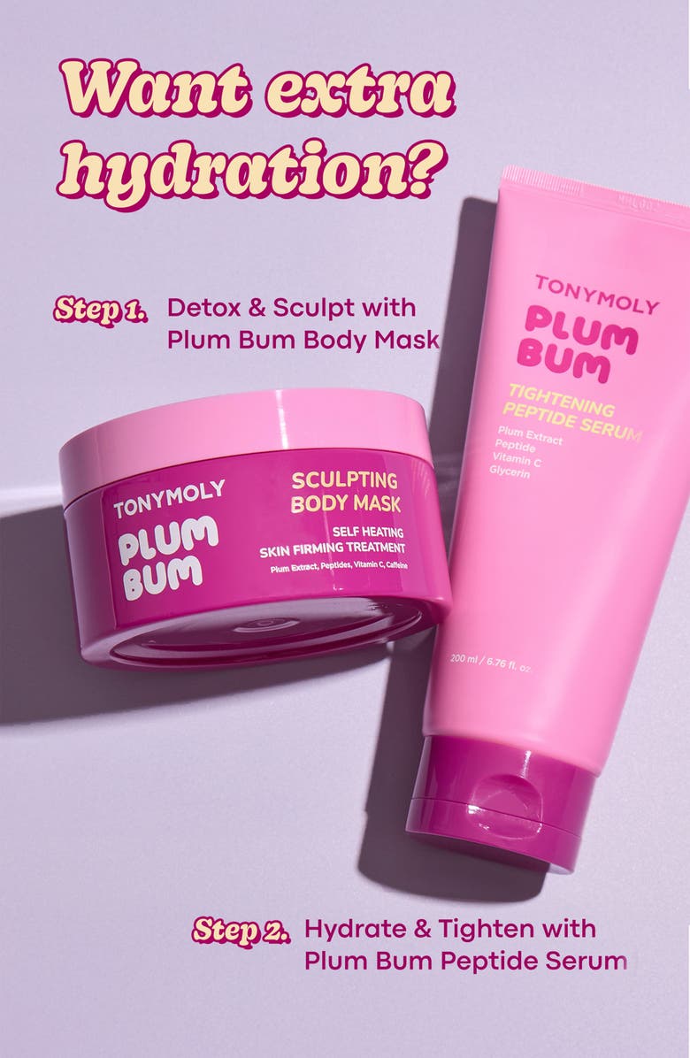 TONYMOLY Plum Bum Sculpting Body Mask, Alternate, color, Pink
