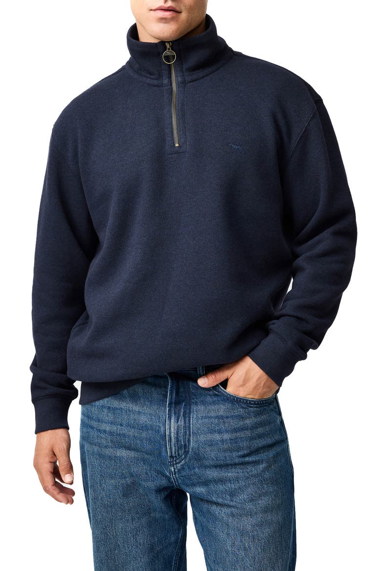 Newfield Quarter Zip Pullover, Main, color, ECLIPSE