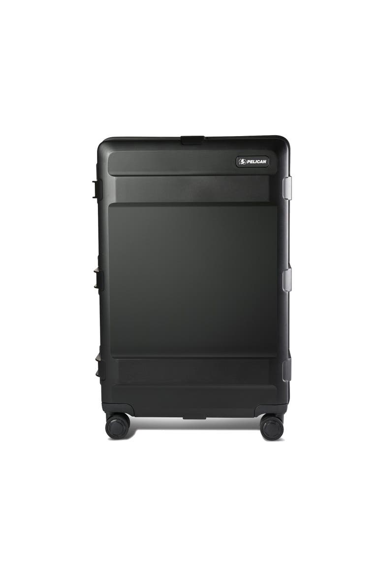 ATX Waterproof Hardshell Large Size Check-In Suitcase, Alternate, color, Black