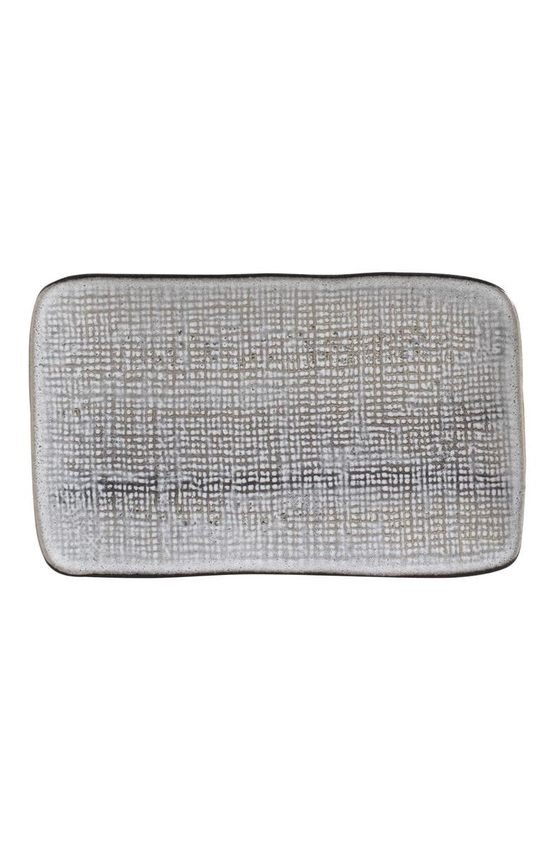 Porto Brasil Rectangular Platter Juta Medium Set of 4, Main, color, Dust