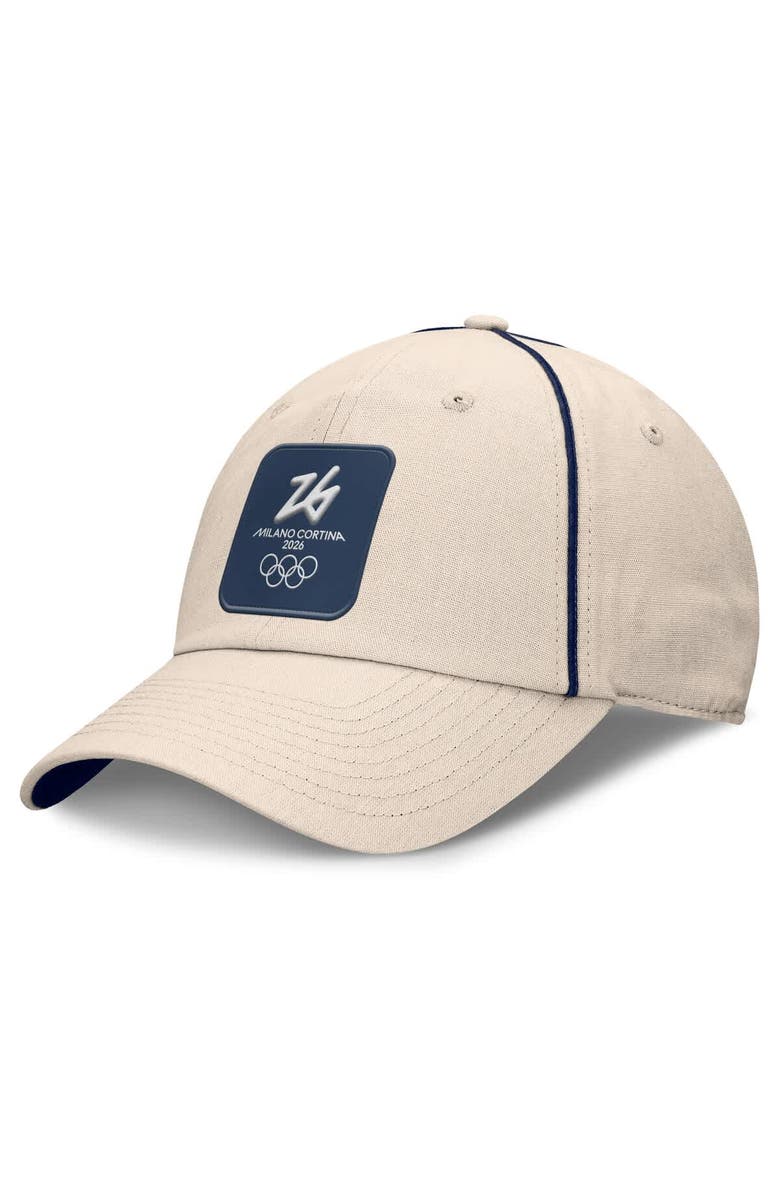 FANATICS Men's Fanatics Gray Milano Cortina 2026 Winter Olympics Set Off Adjustable Hat, Main, color, Gray
