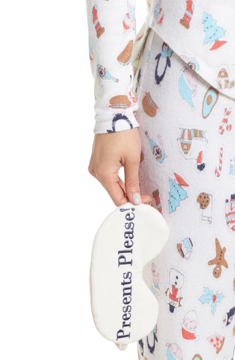 Make + Model Knit Girlfriend Pajamas, Alternate, color, 