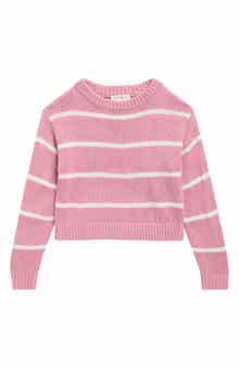 Kids' Stripe Crewneck Sweater