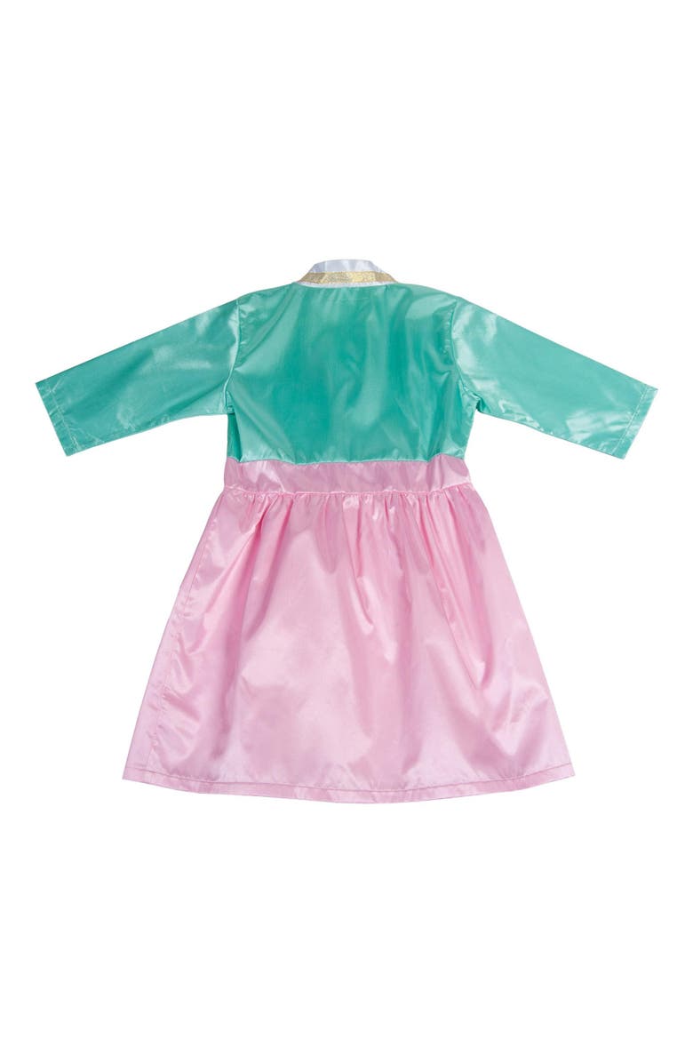Kaplan Early Learning Company Festive Korean Hanbok Girl Garment, Alternate, color, Multicolor