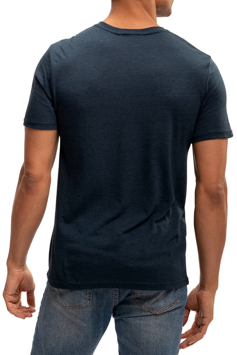 V-Neck T-Shirt, Alternate, color, MIDNIGHT