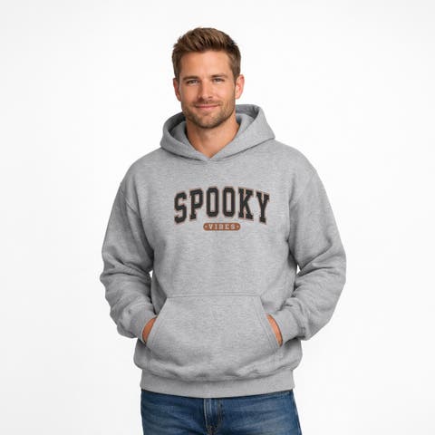 Varsity Spooky Vibes Hoodie