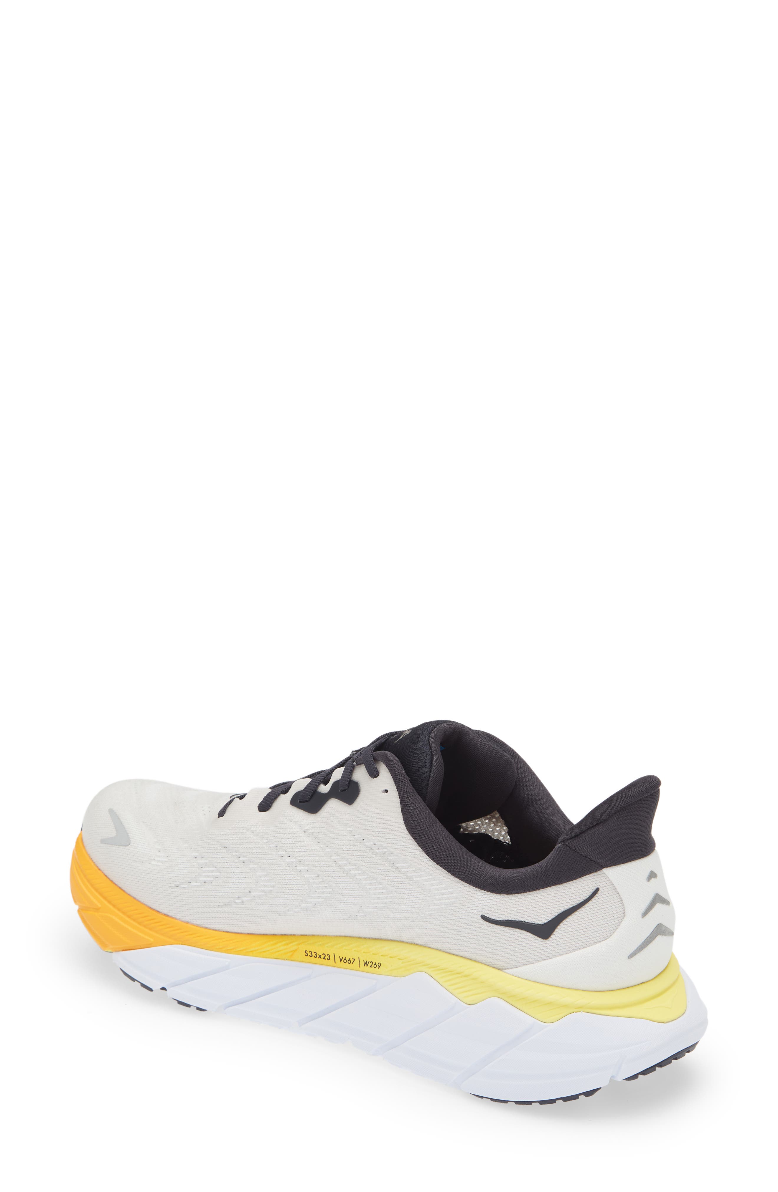 HOKA Arahi 6 Running Shoe, Alternate, color, Nimbus Cloud / Blanc De Blanc