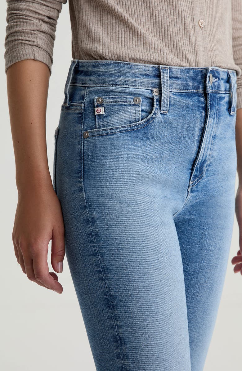 AG Farrah Mid Rise Crop Bootcut Jeans, Alternate, color, 18 Years Smolder