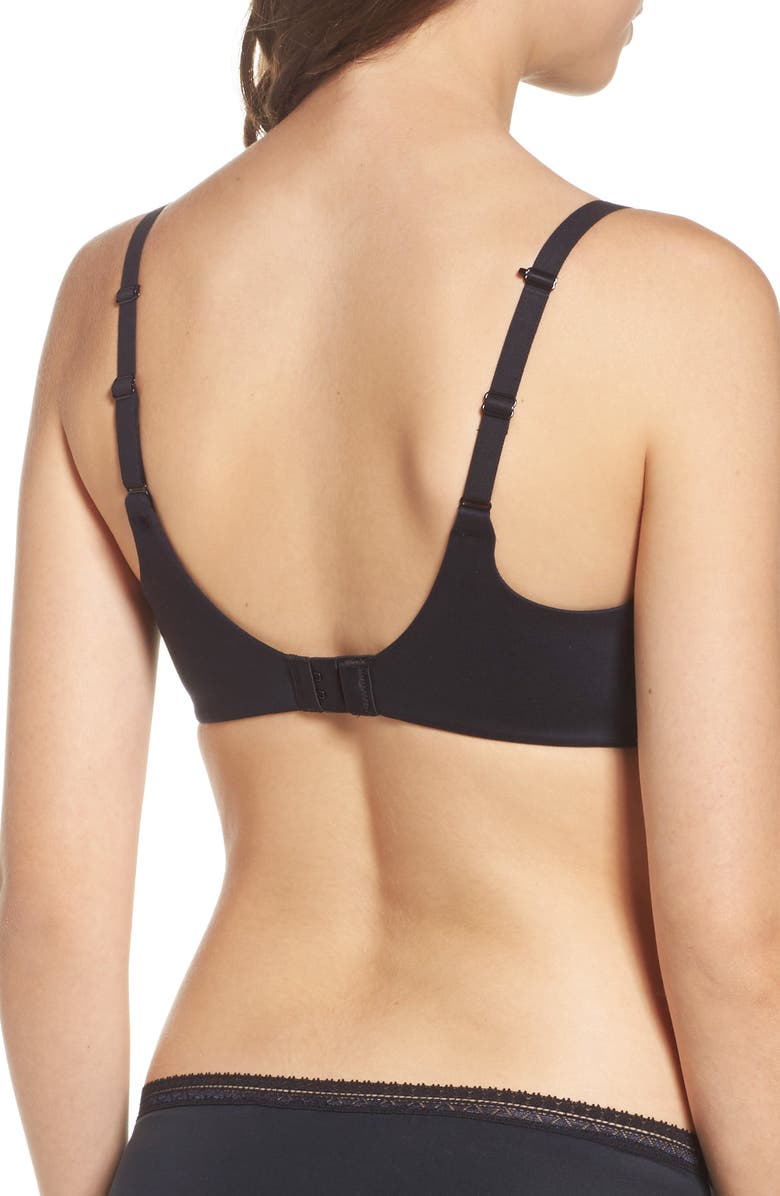 Wacoal Perfect Primer Underwire T-Shirt Bra, Alternate, color, Black