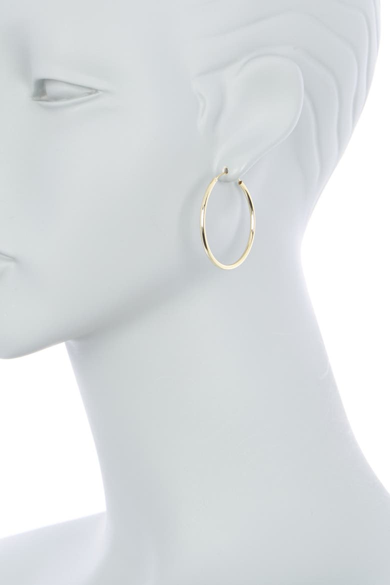 Endless Hoop Earrings, Alternate, color, GOLD