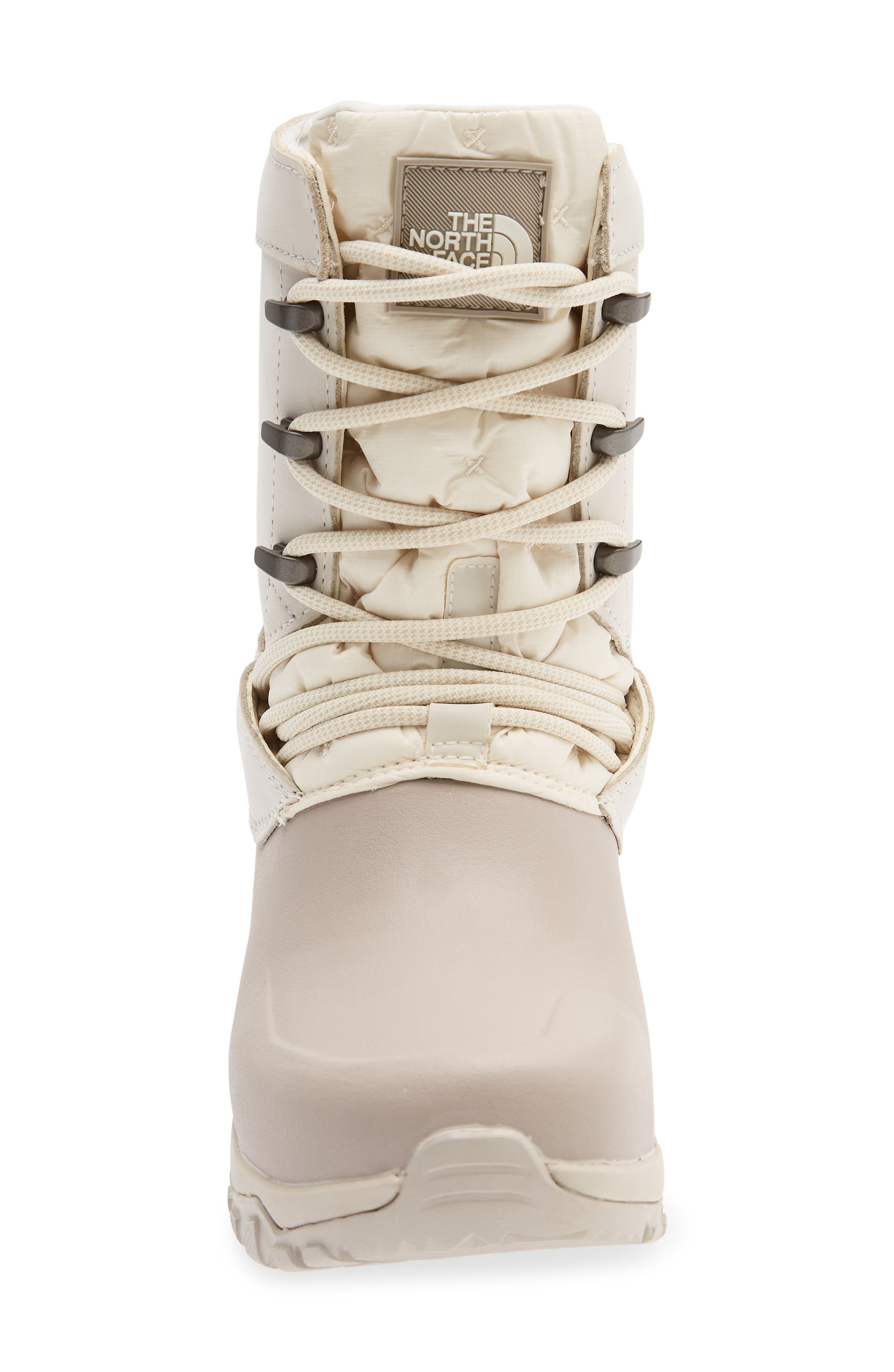 Yukiona Waterproof Insulated Mid Boot, Alternate, color, WHITE DUNE/ SILVER GREY