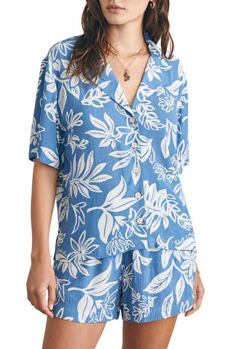 Faherty Surfrider Lenzing™ EcoVero™ Cabana Camp Shirt