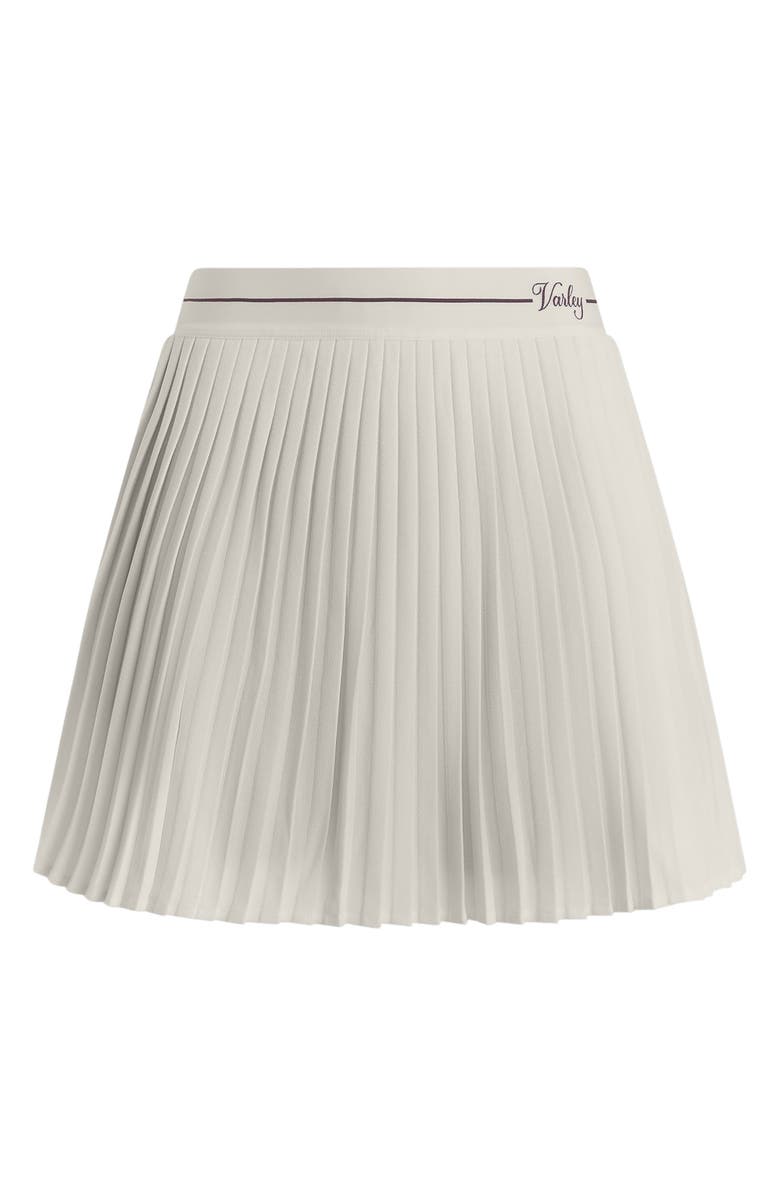Varley Clemency Pleated Skort, Alternate, color, White / Blue Nights