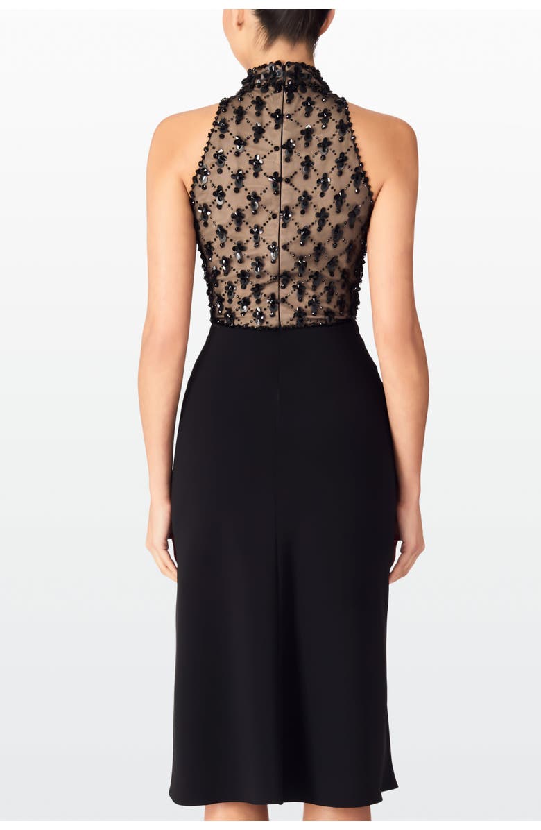 Jenny Packham Aurelia Dress, Alternate, color, Liquorice