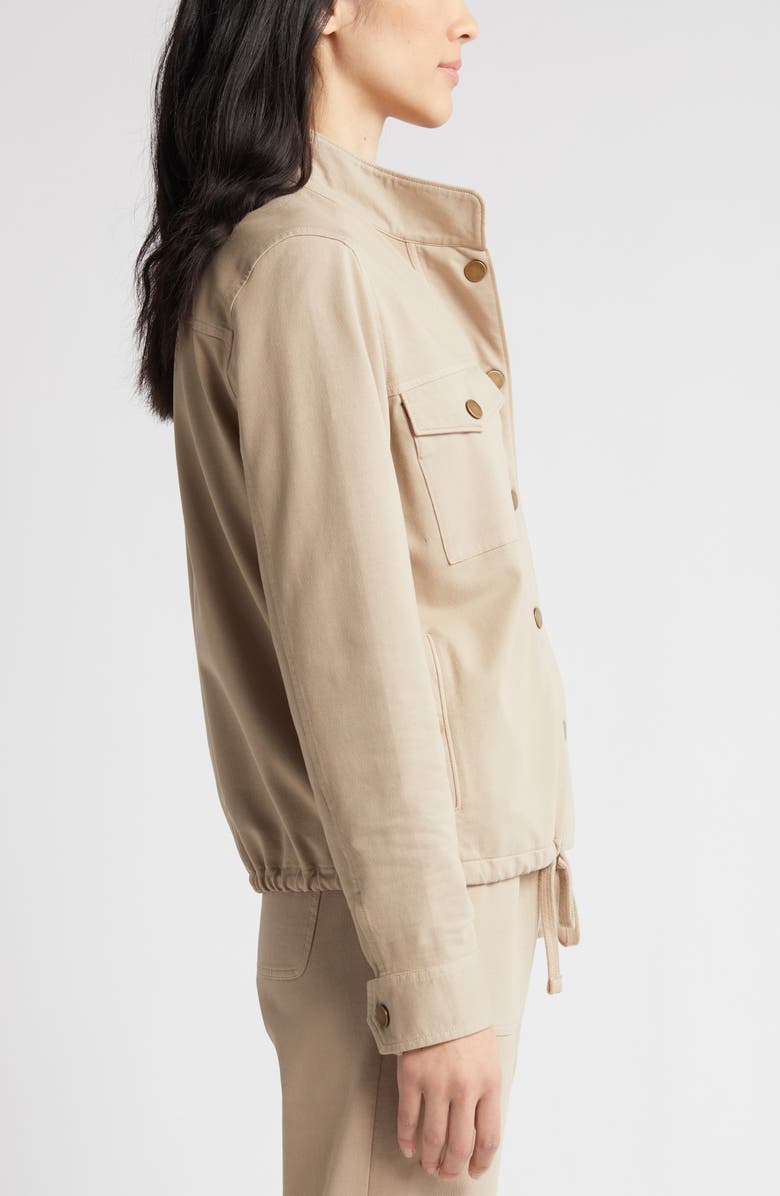 Caslon<sup>®</sup> Stretch Organic Cotton Soft Jacket, Alternate, color,