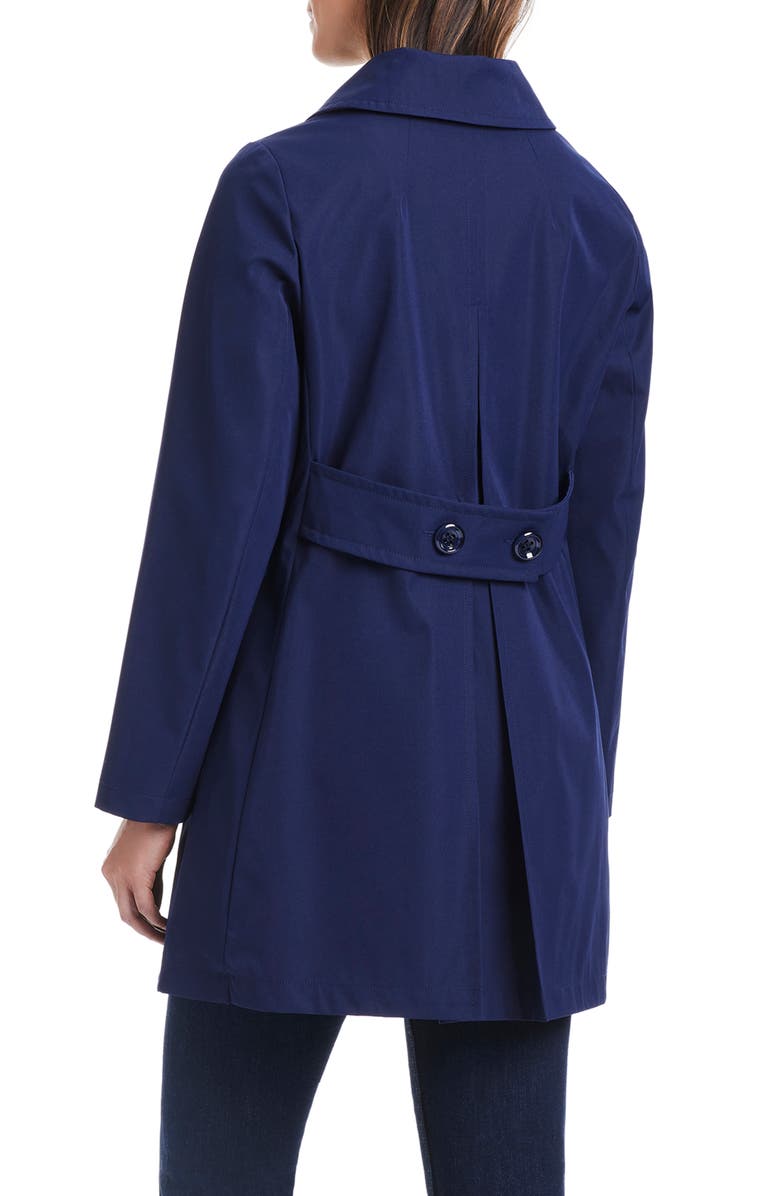 Kate Spade New York single breasted hooded trench coat, Alternate, color,