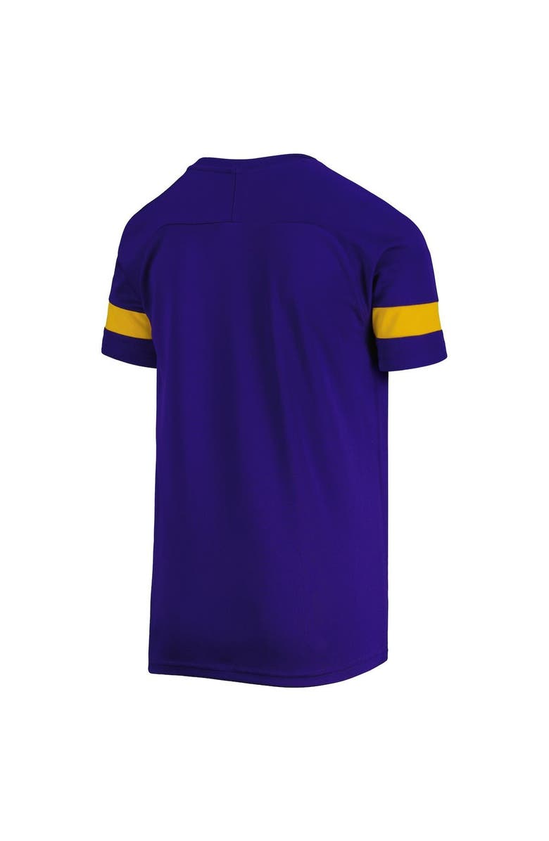 Nike Youth Nike Purple LSU Tigers Academy Sleeve Stripe Performance T-Shirt, Alternate, color, 