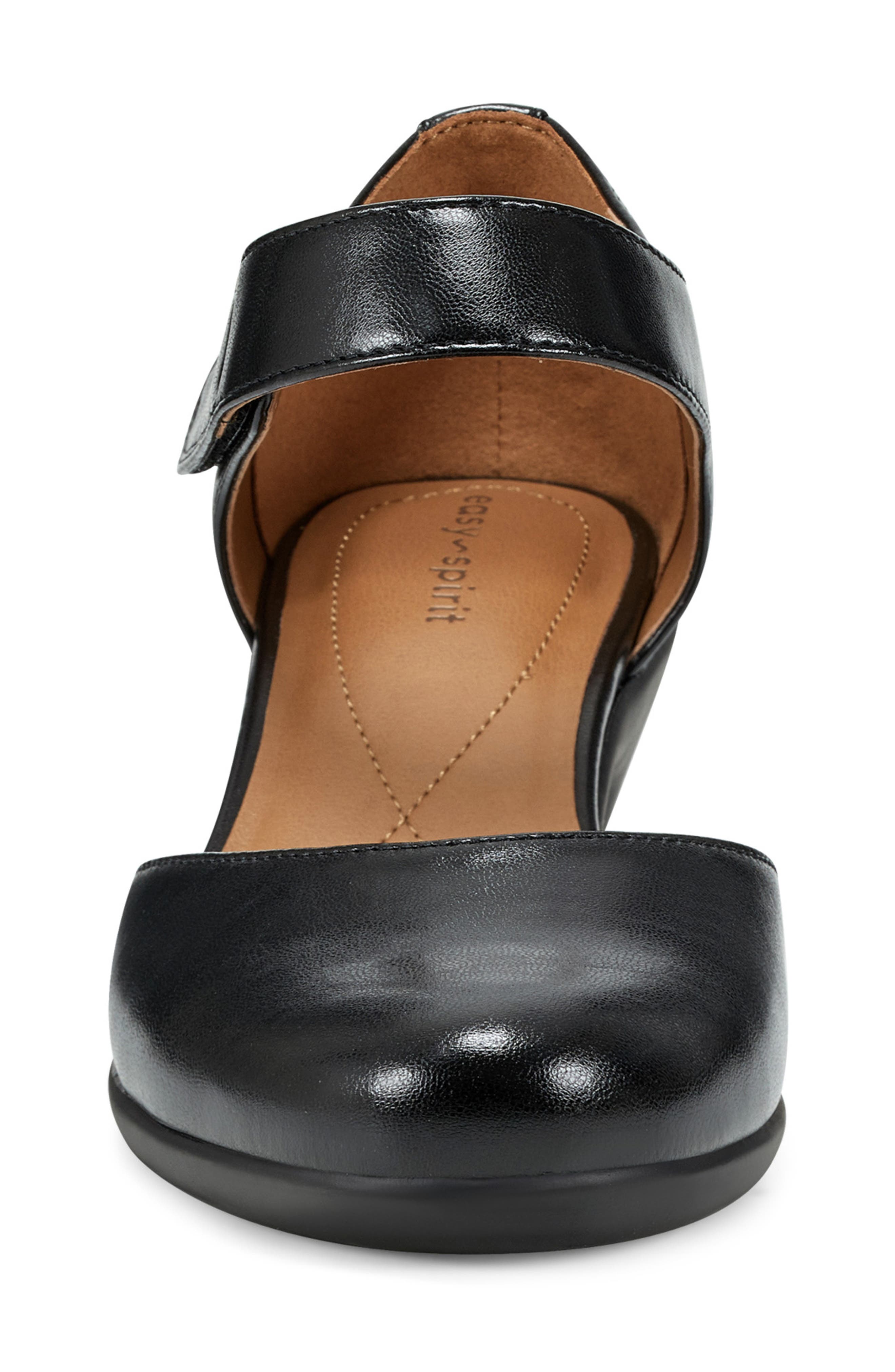 Easy Spirit Casity Ankle Strap Pump, Alternate, color, Black