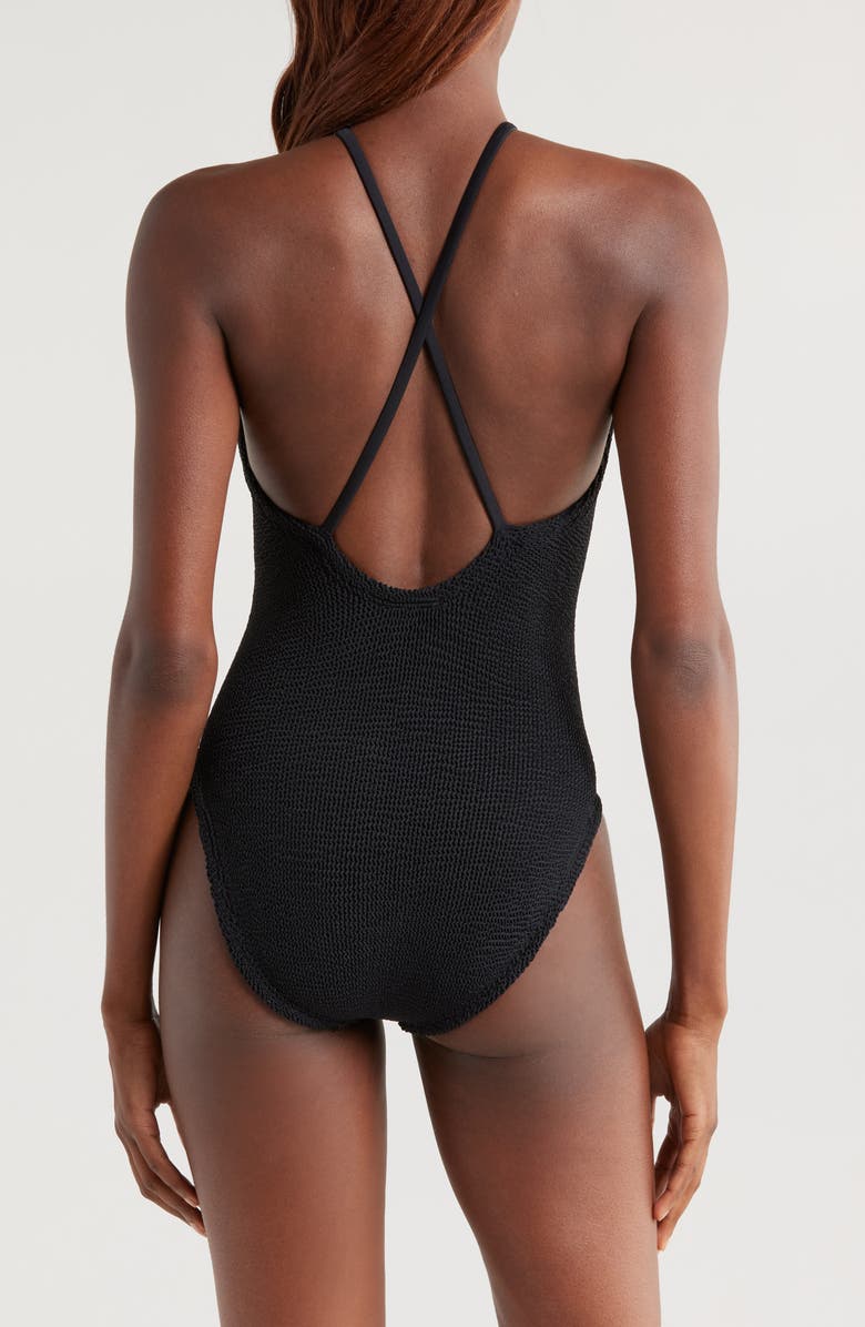 Hunza G Portia One-Piece Swimsuit, Alternate, color,